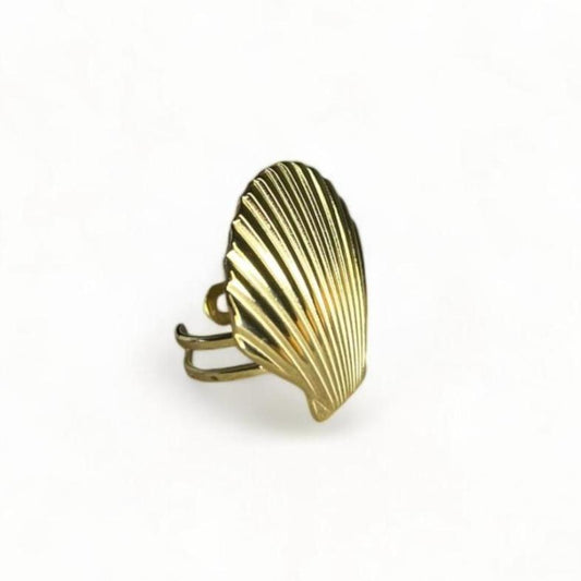 Statement schelp ring