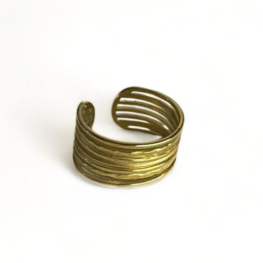 Statement laagjes ring